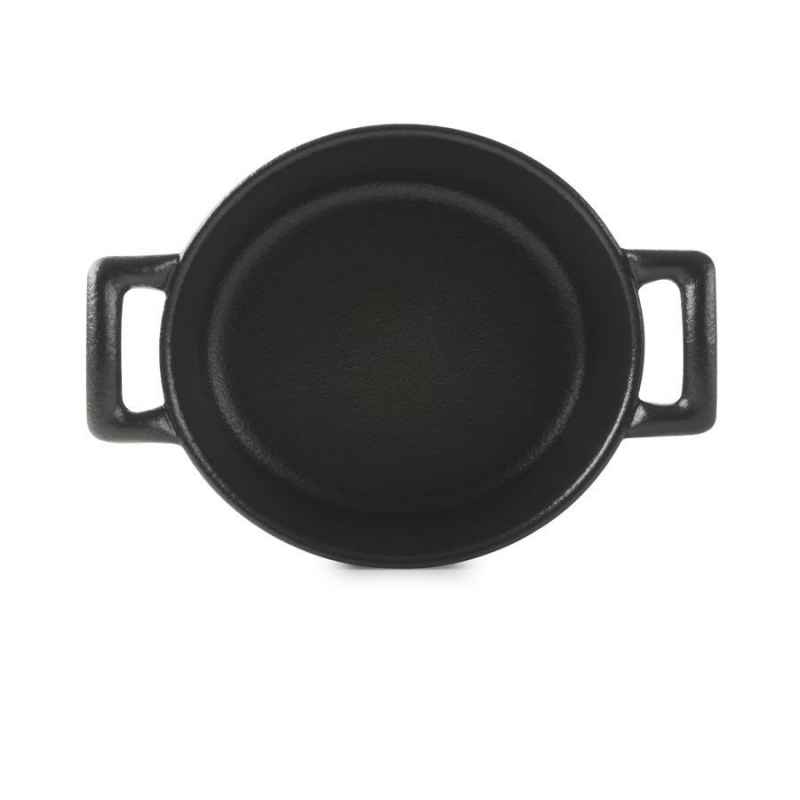 Preview: KASSEROLLE OHNE DECKEL 25CL Gusseisenoptik