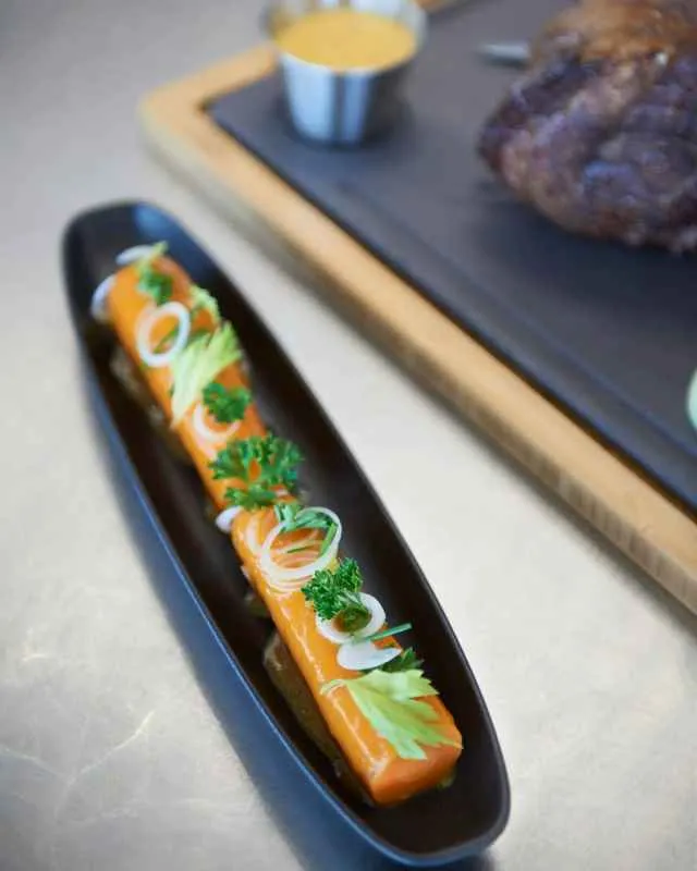 HOLZTABLETT 37,5 x 28 cm FÜR STEAKTELLER 33 x 24 cm Bambus