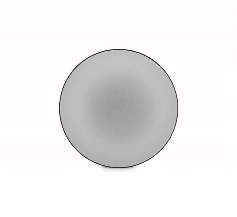 Preview: EQUINOXE FLACHER TELLER/DESSERTTELLER 21,5 cm Pfeffer