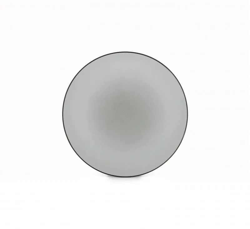 EQUINOXE FLACHER TELLER/DESSERTTELLER 21,5 cm Pfeffer