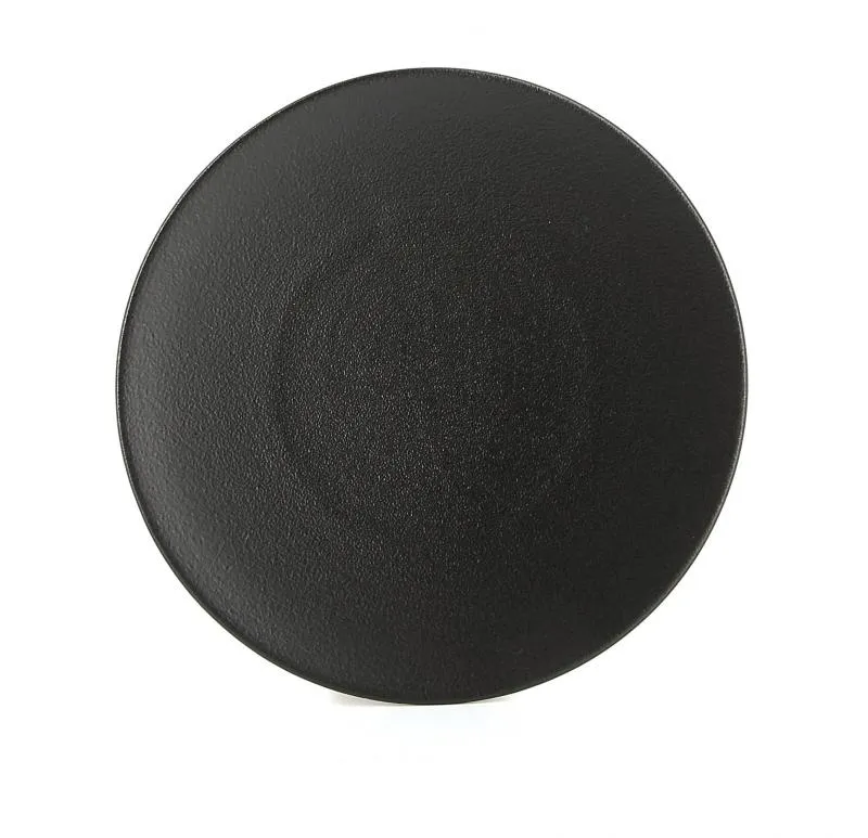 EQUINOXE FLACHER TELLER/DESSERTTELLER 21,5 cm Gusseisener optik