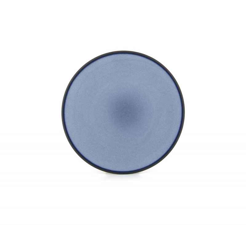 EQUINOXE FLACHER TELLER/DESSERTTELLER 21,5 cm Cirrusblau