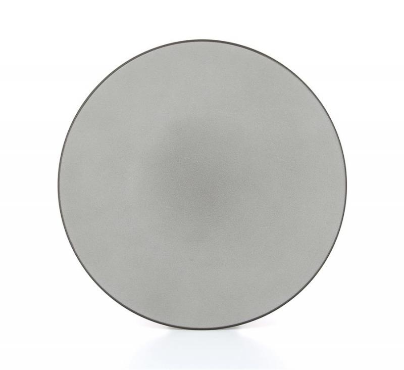 Preview: EQUINOXE FLACHER TELLER/PLATZTELLER 31,5 cm Pfeffer