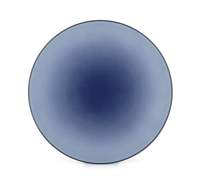 EQUINOXE FLACHER TELLER/PLATZTELLER 31,5 cm Cirrusblau