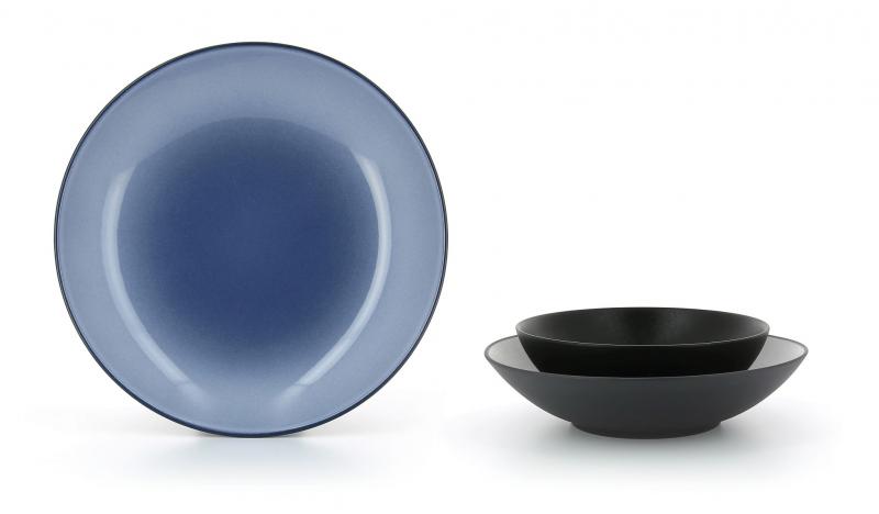 Preview: EQUINOXE SUPPENSCHÜSSEL/COUPTELLER 15CM Gusseisener optik