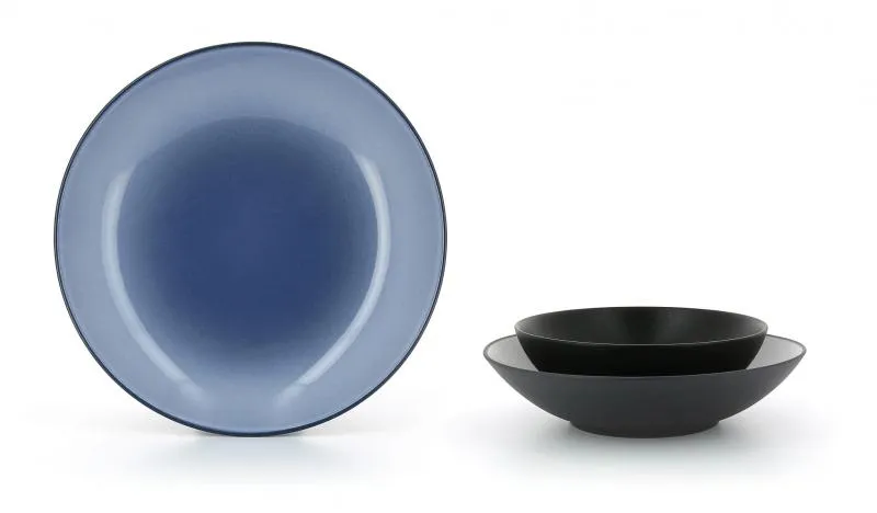 EQUINOXE SUPPENSCHÜSSEL/COUPTELLER 15CM Gusseisener optik