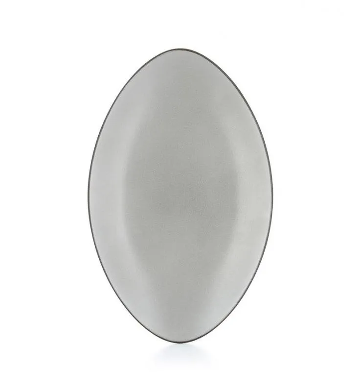 EQUINOXE SERVIERTELLER 35 cm Pfeffer