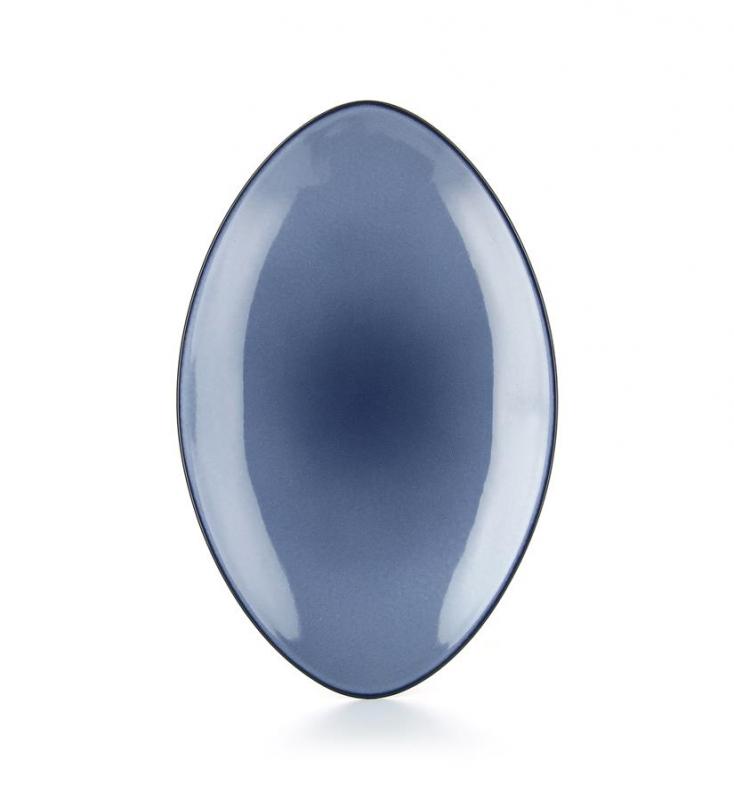 Preview: EQUINOXE SERVIERTELLER 35 cm Cirrusblau