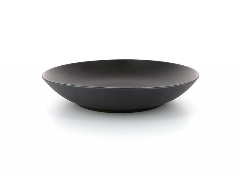 Preview: EQUINOXE SUPPENSCHÜSSEL/COUPTELLER 27CM Gusseisener optik