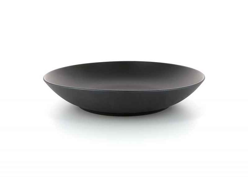 EQUINOXE SUPPENSCHÜSSEL/COUPTELLER 27CM Gusseisener optik