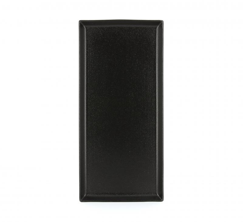 Preview: EQUINOXE RECHTECKIGE PLATTE/RECHTECKIGER TELLER 32,5 cm Gusseisener optik