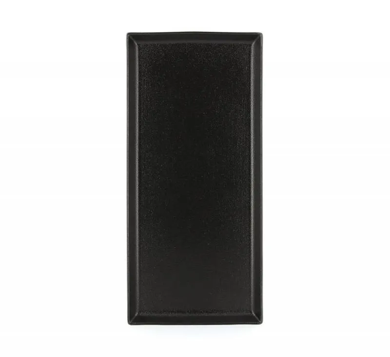 EQUINOXE RECHTECKIGE PLATTE/RECHTECKIGER TELLER 32,5 cm Gusseisener optik