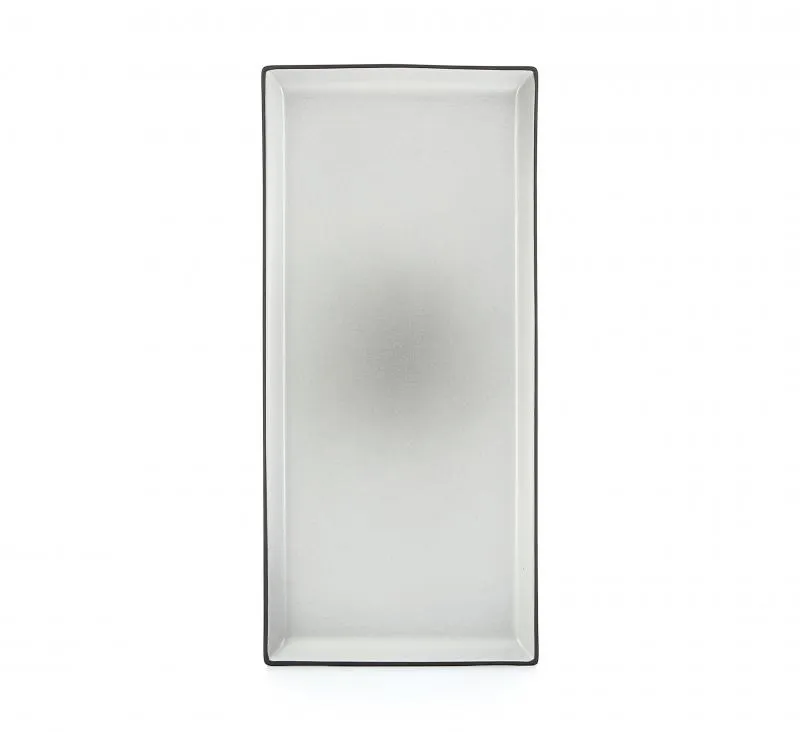 EQUINOXE RECHTECKIGE PLATTE/RECHTECKIGER TELLER 32,5 cm Pfeffer