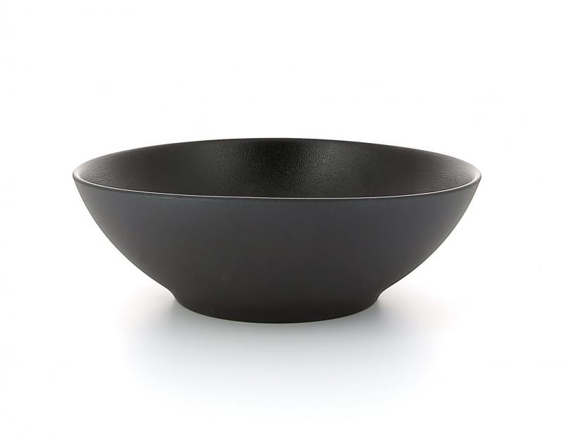 Preview: EQUINOXE SUPPENSCHÜSSEL/COUPTELLER 19CM Gusseisener optik