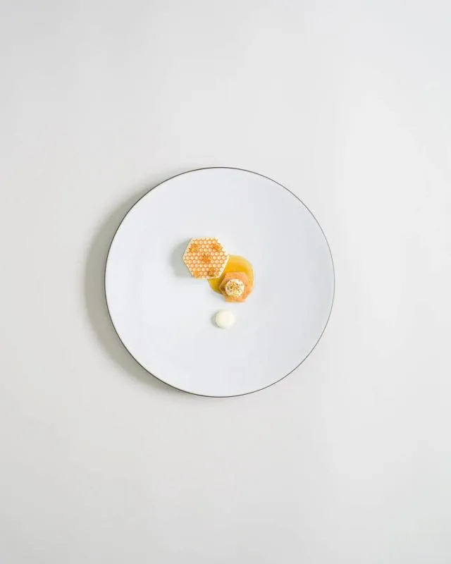 EQUINOXE FLACHER TELLER 24 cm Weiss Kumulus