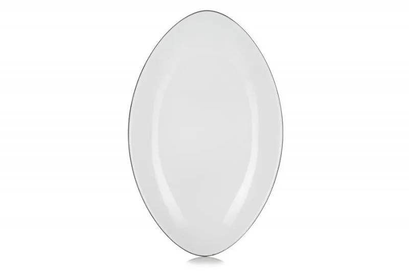 EQUINOXE SERVIERTELLER 35 cm Weiss Kumulus