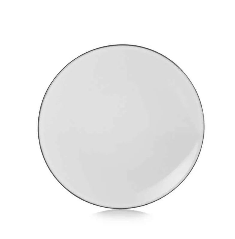 EQUINOXE FLACHER TELLER/BROTTELLER 16 cm Weiss Kumulus