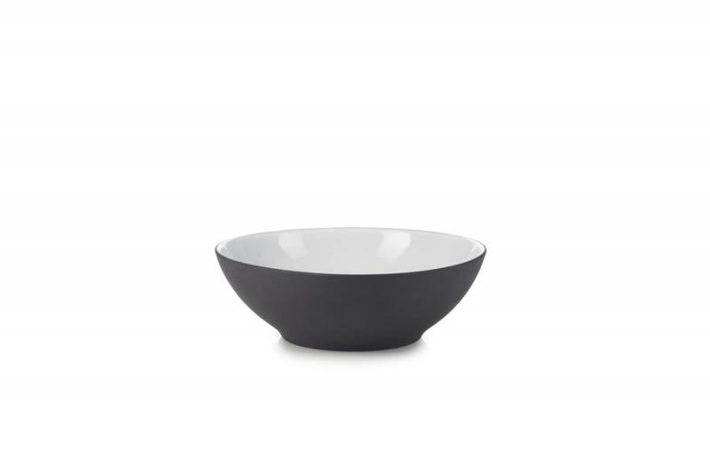 EQUINOXE SUPPENSCHÜSSEL/COUPTELLER 19CM Weiss Kumulus