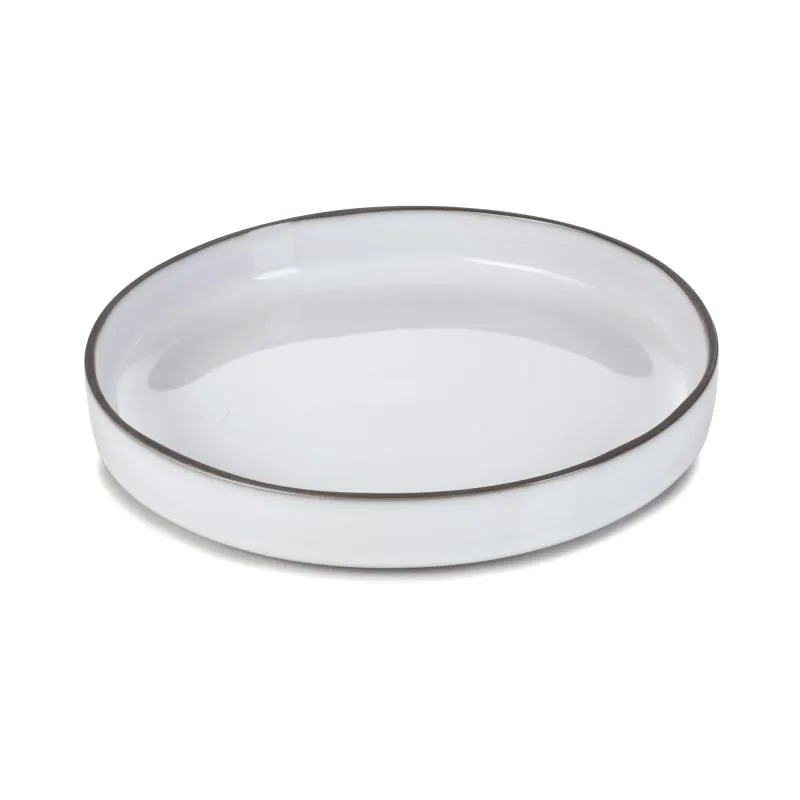CARACTERE GOURMET SCHALE 23 cm Kumuluswolke weiss