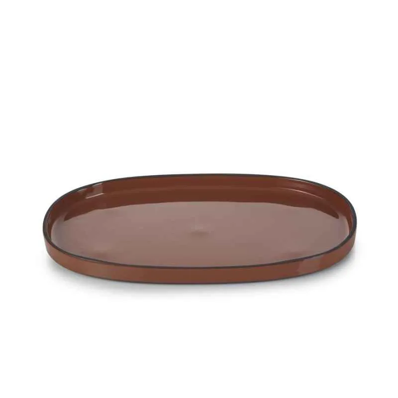CARACTERE SERVIERTELLER 35,5 cm Zimt