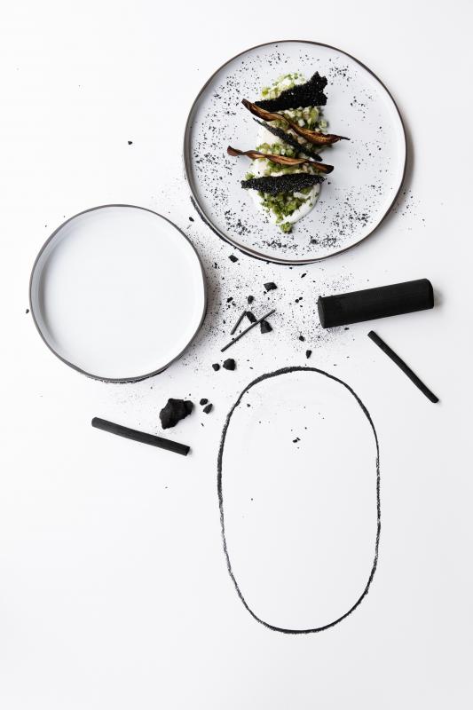 Preview: CARACTERE DESSERTTELLER 21 cm Kumuluswolke weiss