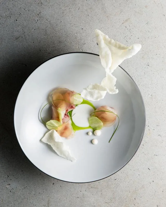 EQUINOXE BUFFETSCHALE, GROSS 33,5 cm Kumuluswolke weiss