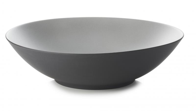 Preview: EQUINOXE BUFFETSCHALE, GROSS 33,5 cm Pfeffer