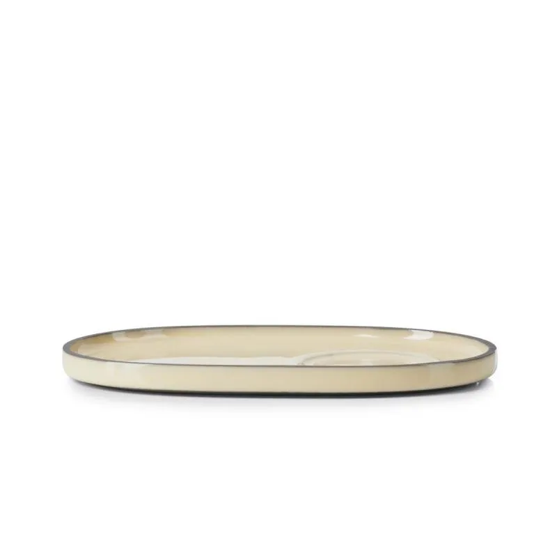 CARACTERE UNTERTASSE 18x11,1x1,5 cm Muskattnuss