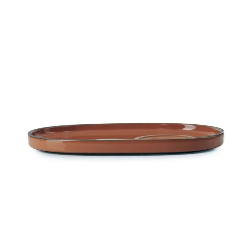 CARACTERE UNTERTASSE 18x11,1x1,5 cm Zimt
