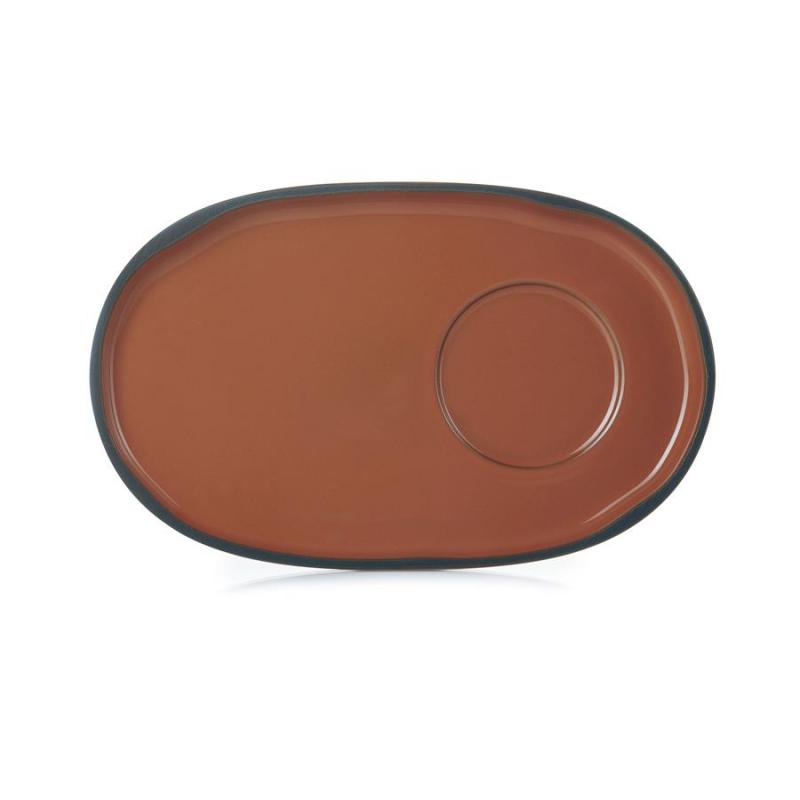 Preview: CARACTERE UNTERTASSE 18 x 11,1 x 1,5 cm Zimt