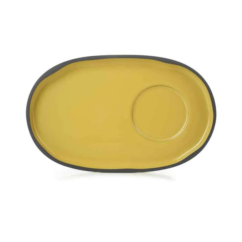 CARACTERE UNTERTASSE 18x11,1x1,5 cm Kurkuma