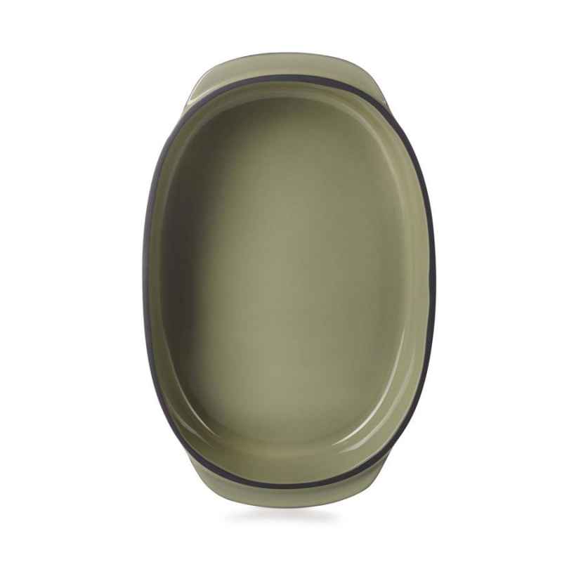 Preview: CARACTERE RECHTECKIGE Auflaufform 26 x 18,5 cm Kardamom 