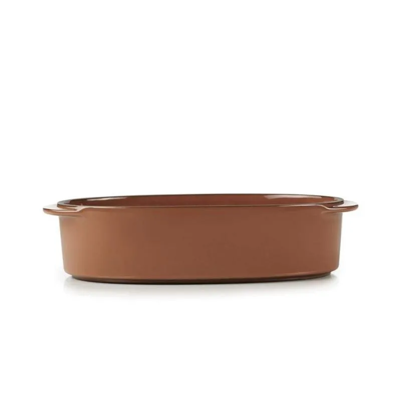 CARACTERE RECHTECKIGE Auflaufform 19 x 13 cm Zimt REVOL
