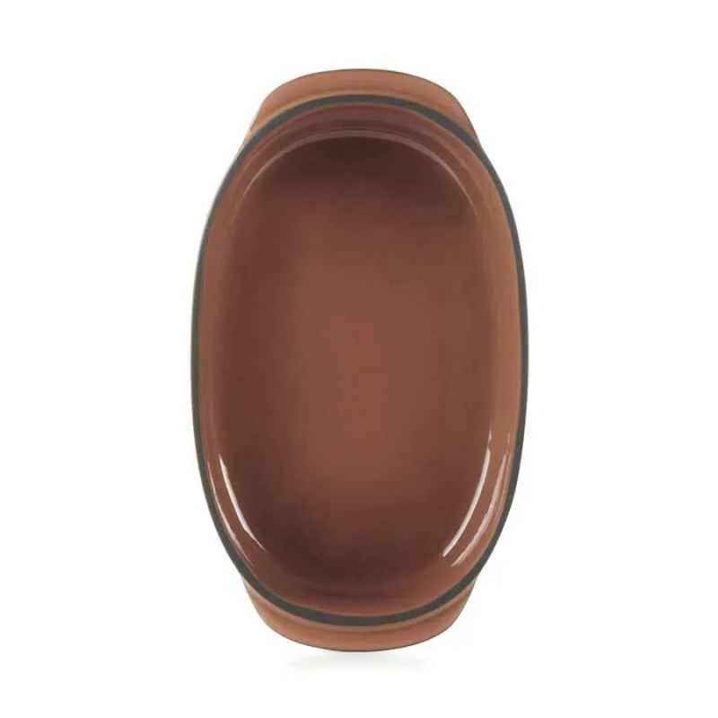 CARACTERE RECHTECKIGE Auflaufform 19 x 13 cm Zimt REVOL