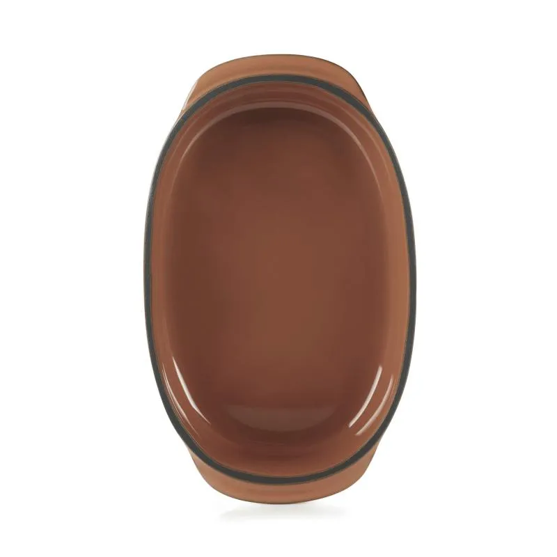 CARACTERE RECHTECKIGE Auflaufform 16 x 11 cm Zimt 