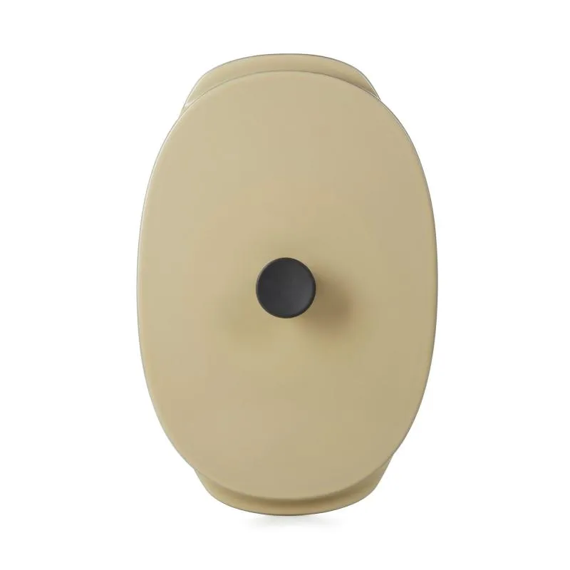 CARACTERE KASSEROLLE / AUFLAUFFORM MIT DECKEL 19 x 13 cm Muskatnuss REVOL