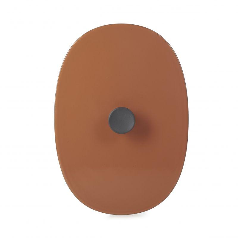 Preview: CARACTERE KASSEROLLE / AUFLAUFFORM MIT DECKEL 19 x 13 cm Zimt 