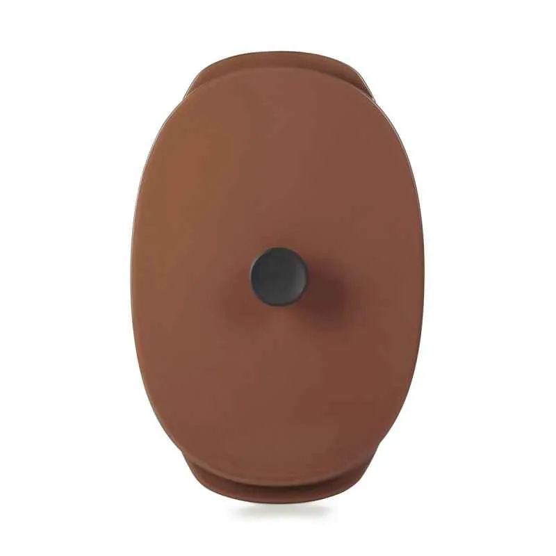 CARACTERE KASSEROLLE/ AUFLAUFFORM MIT DECKEL 26 x 18,5 cm Zimt REVOL