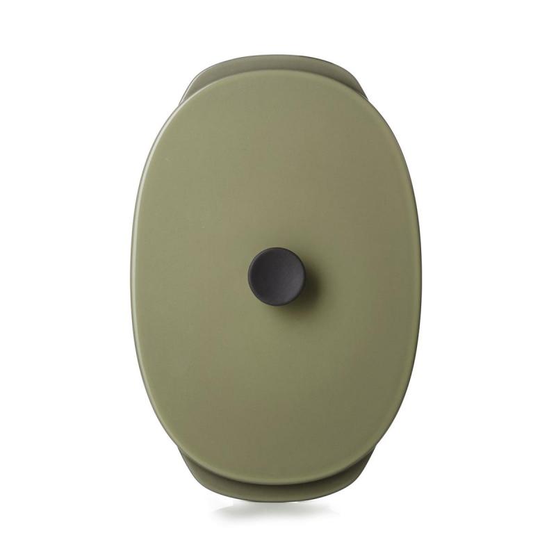 Preview: CARACTERE KASSEROLLE / AUFLAUFFORM MIT DECKEL 26 x 18,5 cm Kardamom REVOL