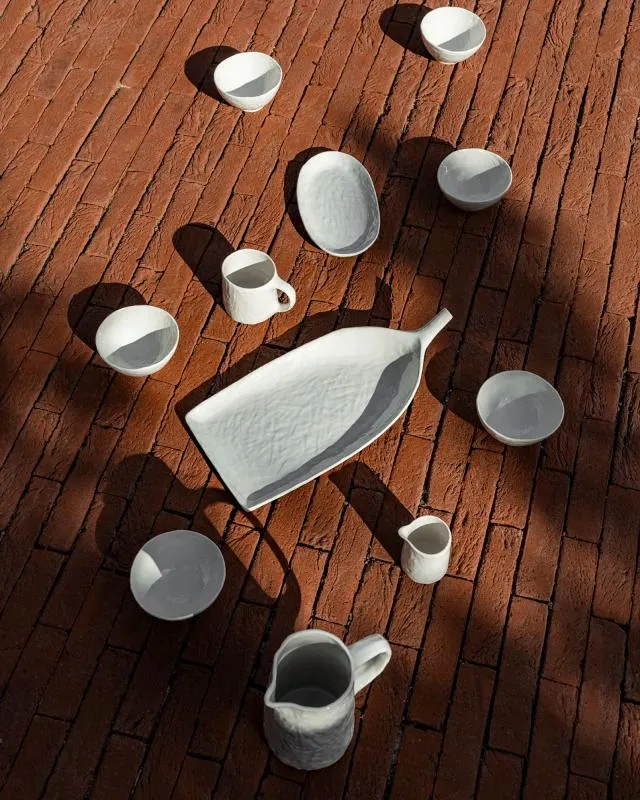 YLI MUG/ HENKELBECHER 33 CL Alabaster Weiss