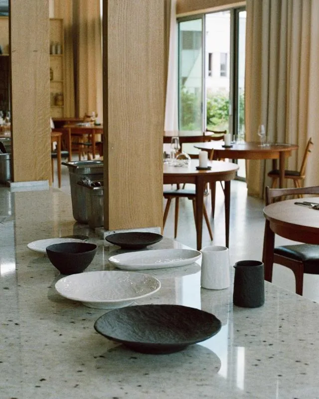 YLI COUPTELLER 22 CM Matt schiefer style