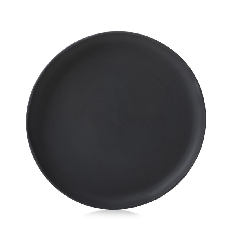 CARACTERE FLACHER TELLER 28 cm Matt schiefer styl