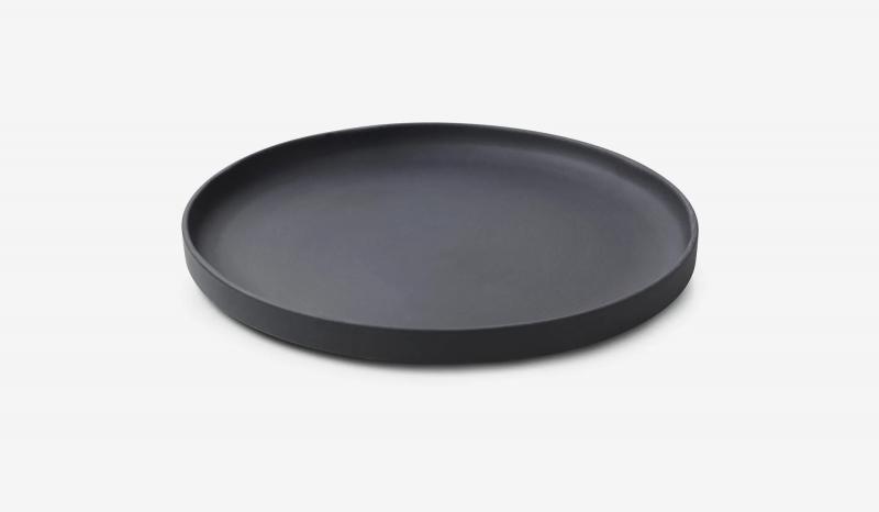 Preview: CARACTERE DESSERTTELLER 21 cm Matt schiefer styl