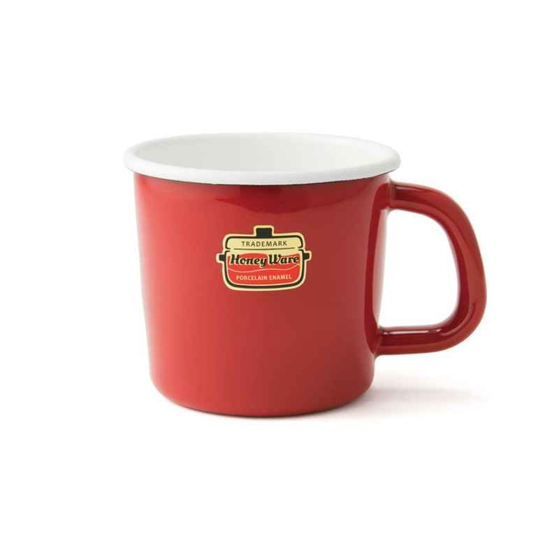Kaffee- und Campingtasse, 8 cm, rot
