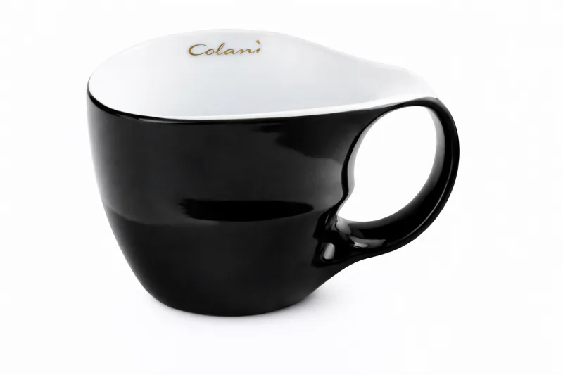 Luigi Colani Porzellan Jumbotasse schwarz
