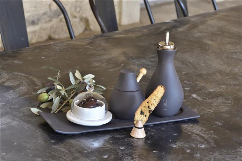 Preview: LIKID ECLIP. FLASCHE MIT AUSGIESSER Schieferstein ohne Schrift 25 cl