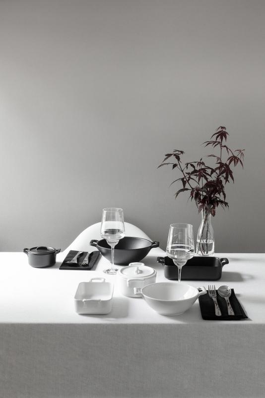 Preview: AUFLAUFFORM 70 cl RECHTECKIG Gusseisenoptik