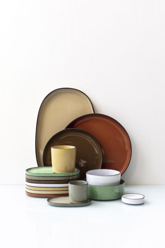 Preview: CARACTERE SCHALE / TELLER 14 cm Kardamom