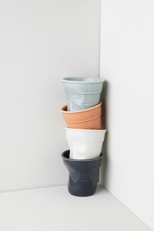 Preview: Knickbecher Cappuccino 0,18l Shell white Preview: Knickbecher Cappuccino 0,18l Shell white