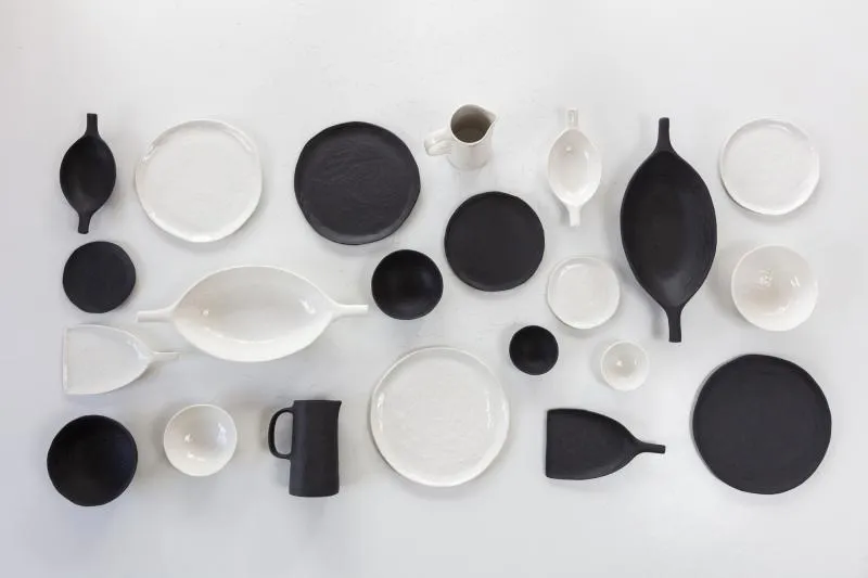 YLI SCHAUFELPLATTE 18,5 CM Matt schiefer style